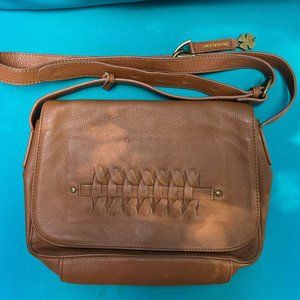 Lucky Brand Crossbody Brown Leather Purse